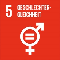 SDG Ziel 5 icon: Geschlechter-Gleichheit