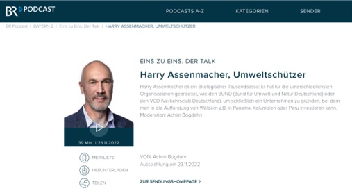 Harry Assenmacher BR Podcast
