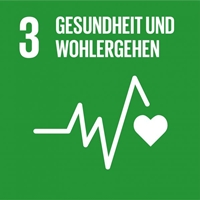 SDG Ziel 3 Icon: Gesundheut und Wohlergehen