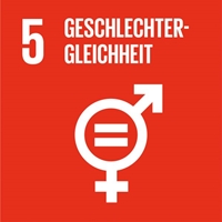 SDG Ziel 5 icon: Geschlechter-Gleichheit