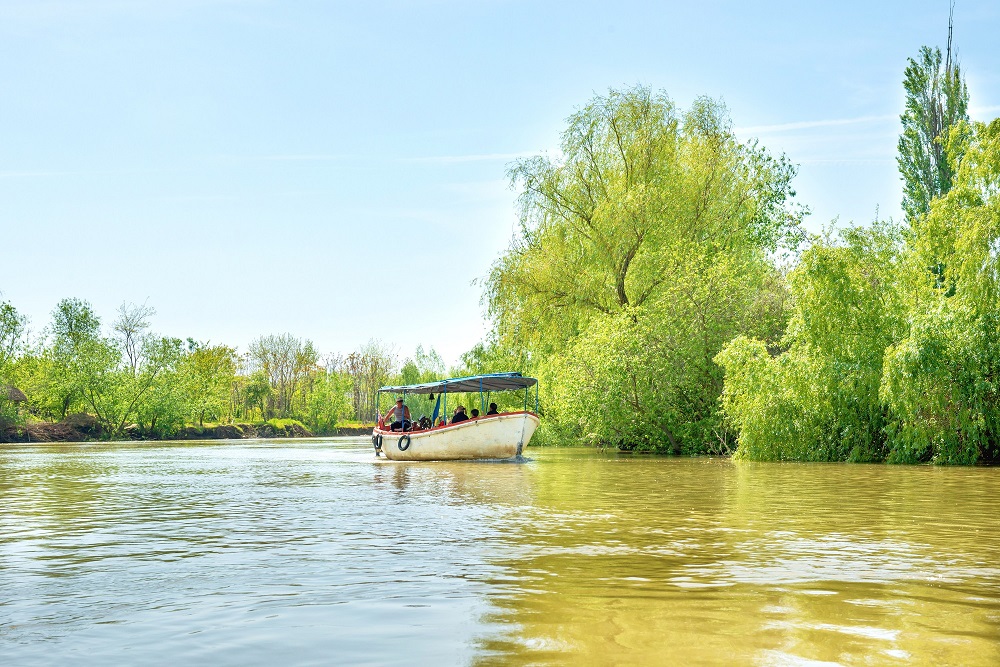 Boot auf Fluss
