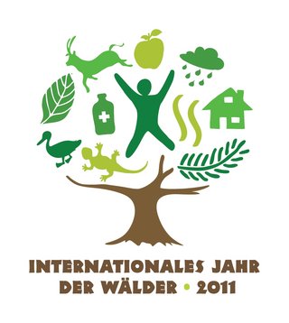 Logo Internationales Jahr der Wälder 2011