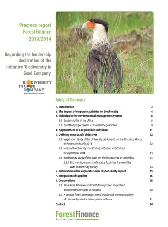 Biodiversity report 2013/2014