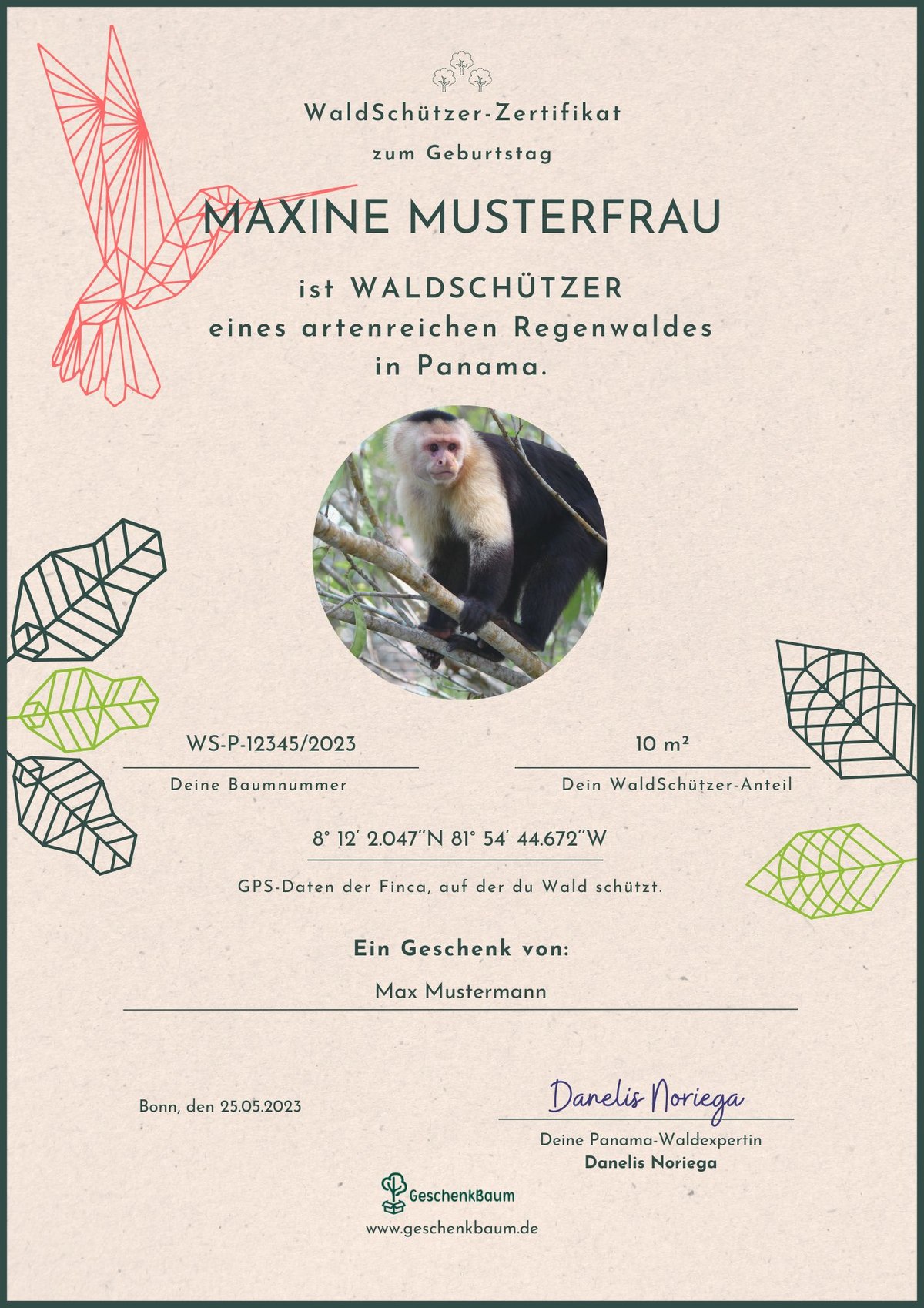 WaldSchützer-Zertifikat