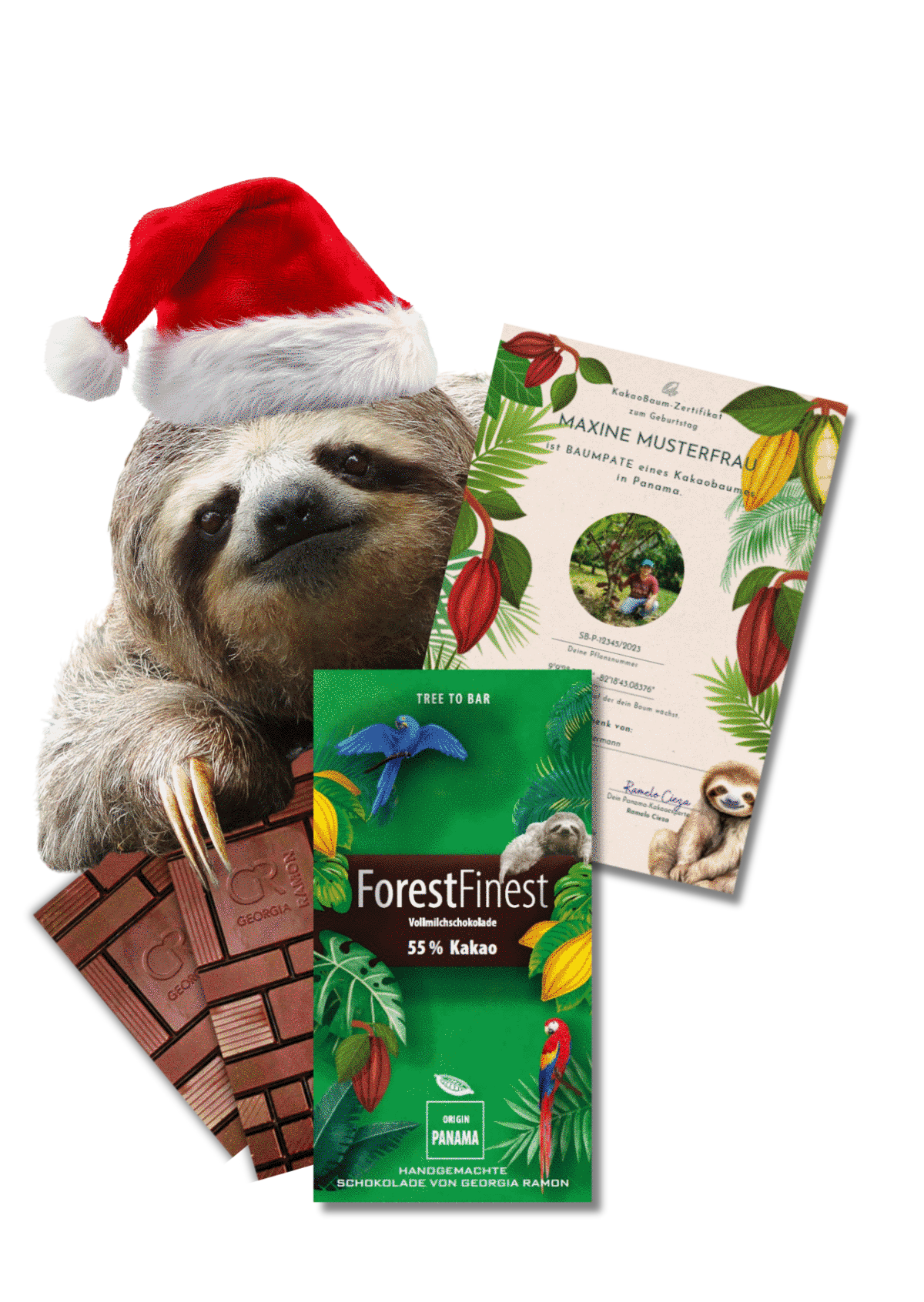 Schenken und schützen mit GeschenkBaum: SchokoBaum und Schokoladen